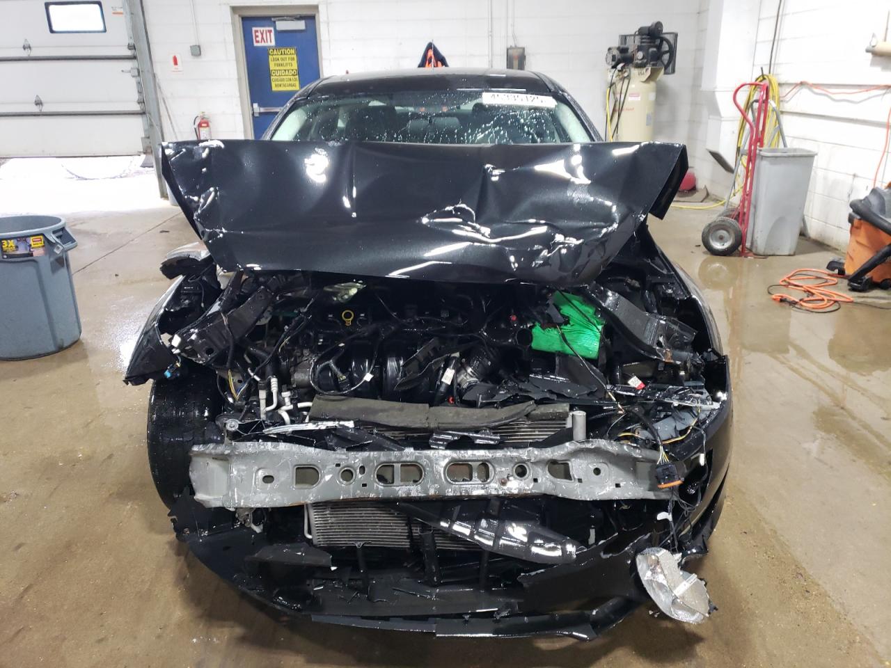 2015 Ford Focus VIN 1FADP3N26FL355261 Copart auction photo, front end damage thumbnail 5