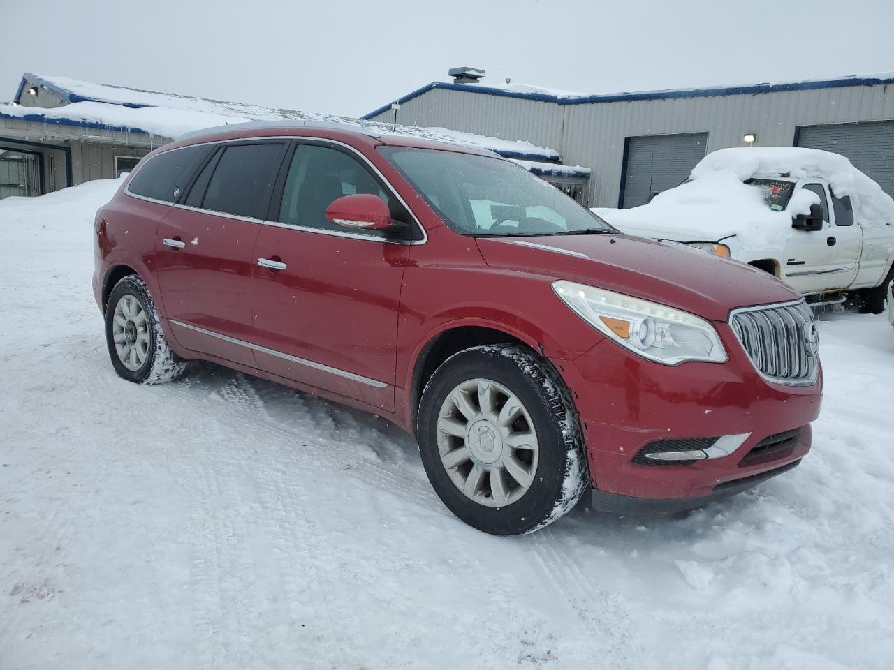 2014 Buick Enclave VIN 5GAKVBKD6EJ211700 Copart auction photo, rear end damage thumbnail 4