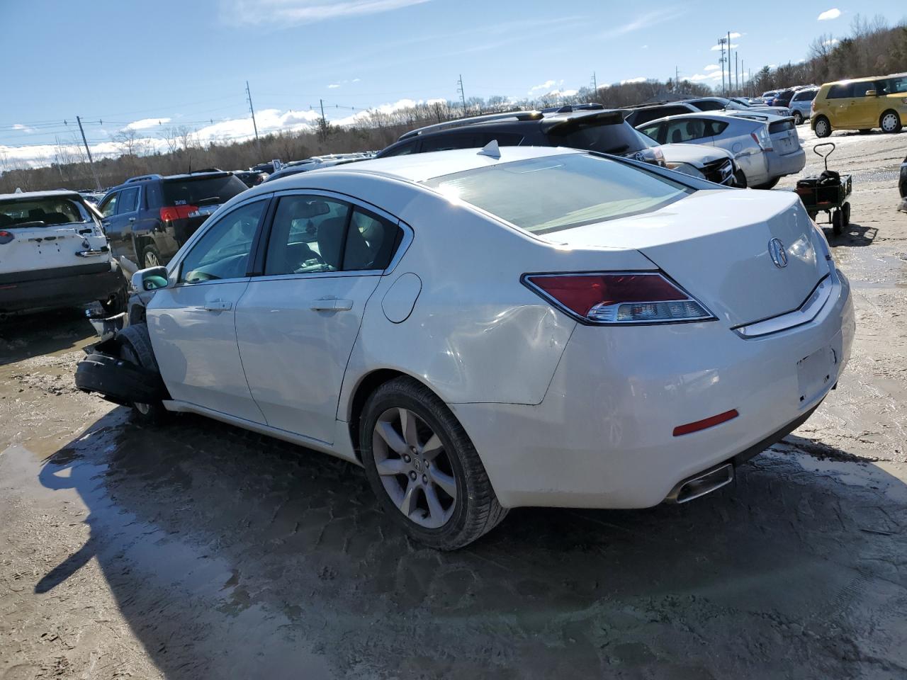 2014 Acura TL VIN 19UUA8F27EA006256 Copart auction photo, front end damage thumbnail 2