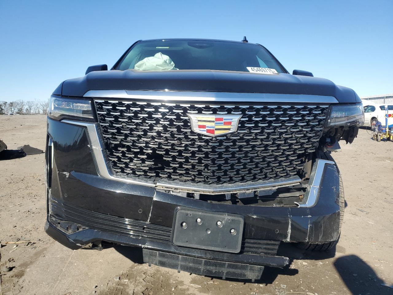 2022 Cadillac Escalade VIN 1GYS4KKL3NR148396 Copart auction photo, front end / minor dent/scratches damage thumbnail 5
