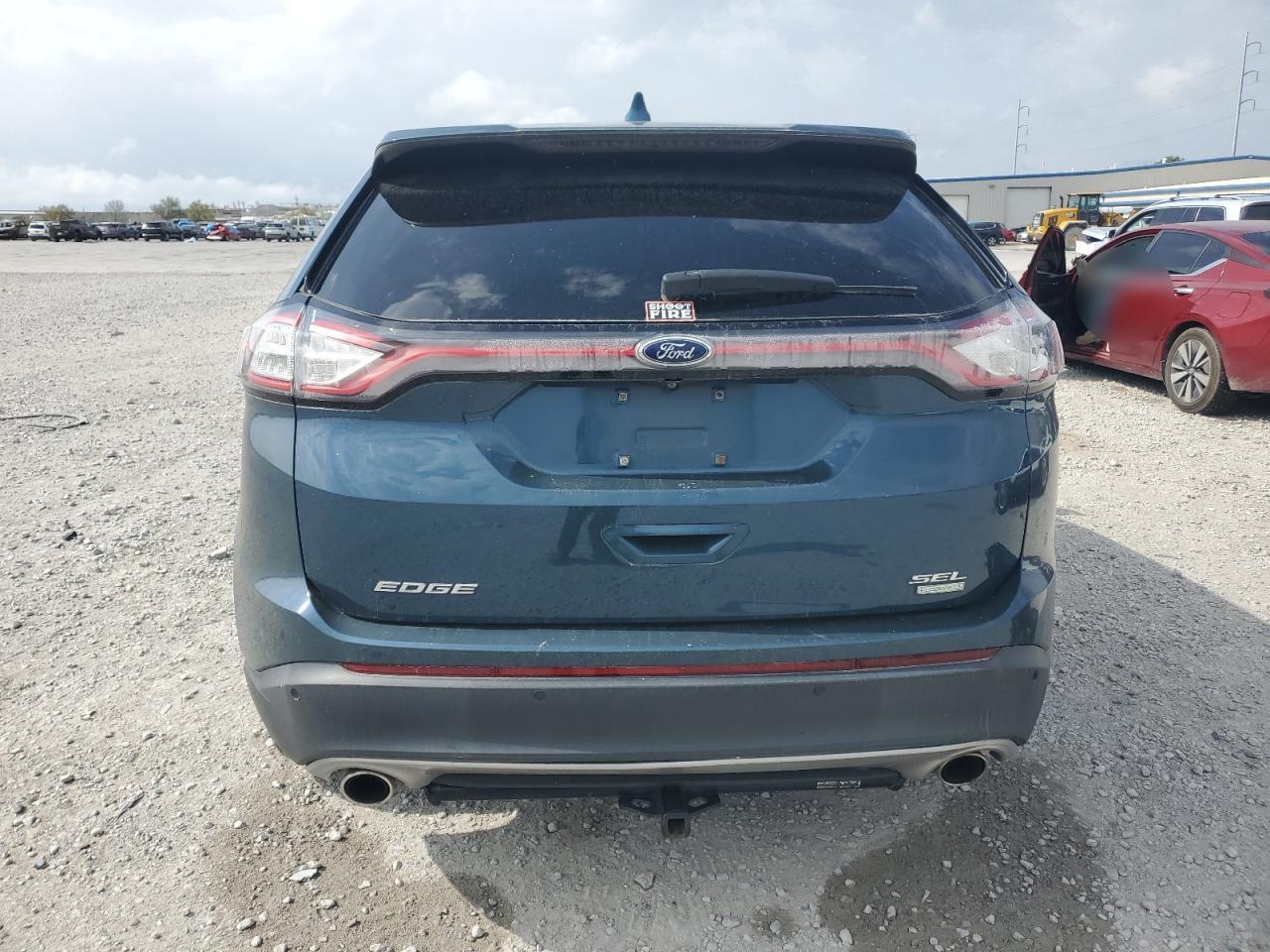 2016 Ford Edge VIN 2FMPK3J93GBC40008 Copart auction photo, mechanical damage thumbnail 6
