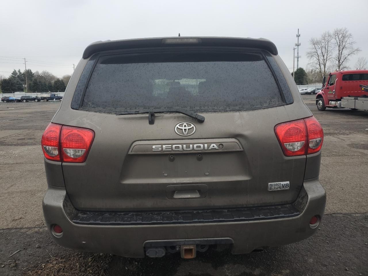 2014 Toyota Sequoia VIN 5TDBY5G1XES103430 Copart auction photo, front end / mechanical damage thumbnail 6
