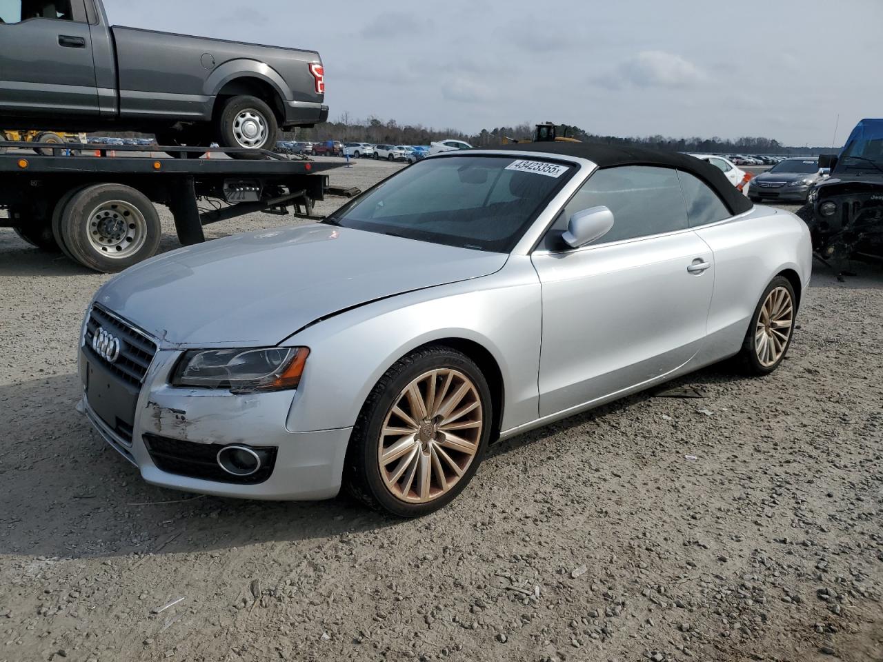 2010 Audi A5 VIN WAULFAFHXAN019610