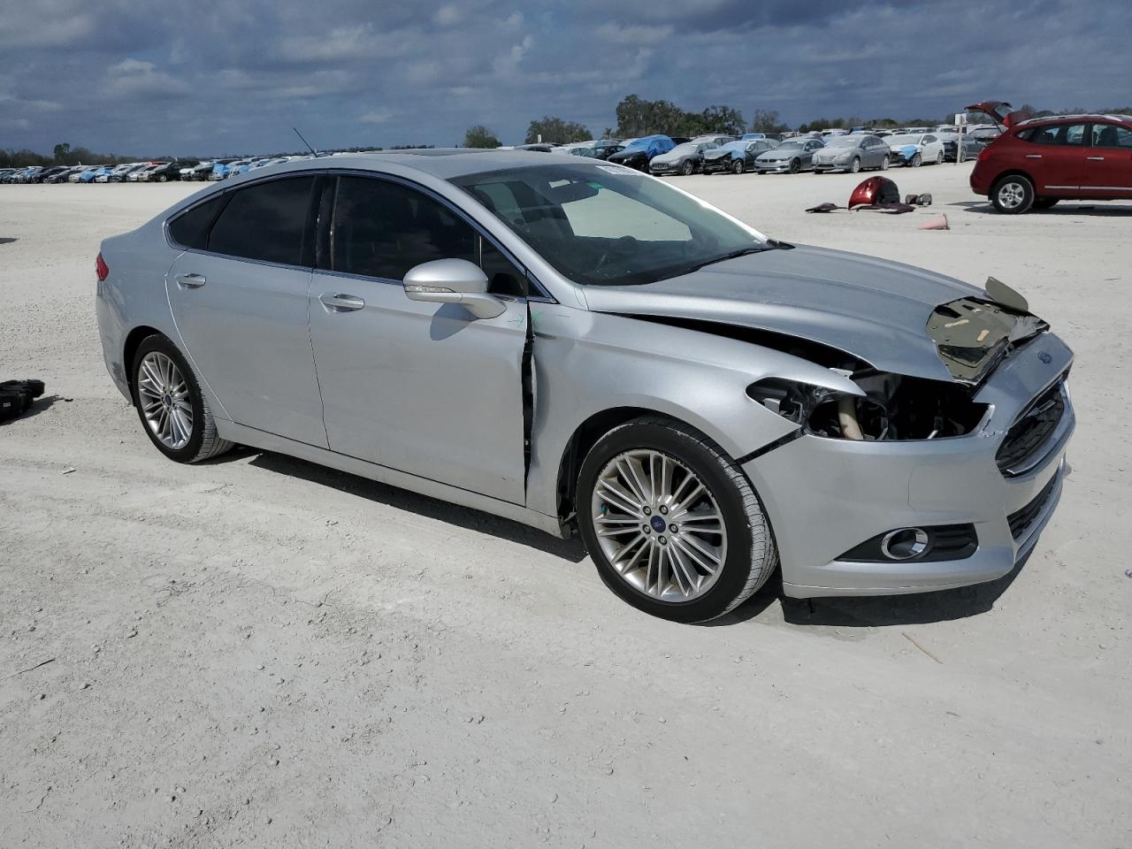 2016 Ford Fusion VIN 1FA6P0HDXG5102146 Copart auction photo, front end damage thumbnail 4