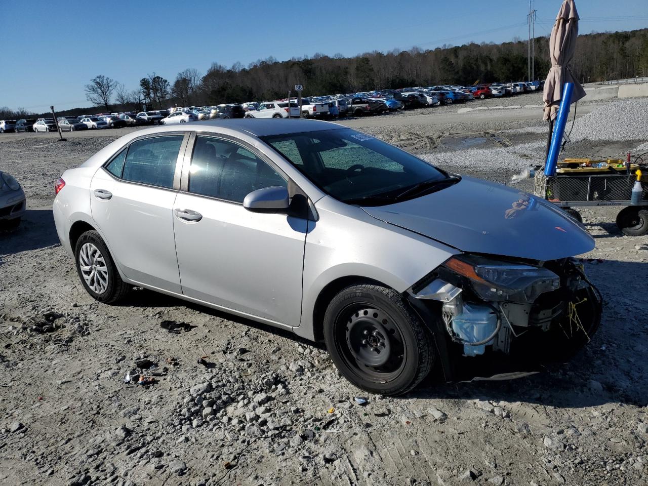 2019 Toyota Corolla VIN 5YFBURHE5KP899125 Copart auction photo, front end damage thumbnail 4