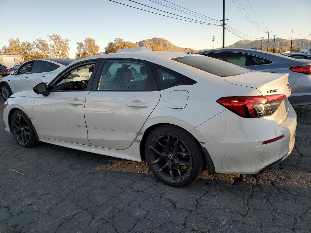 2023 Honda Civic VIN 2HGFE2F51PH542208 Copart auction photo, all over damage thumbnail 2