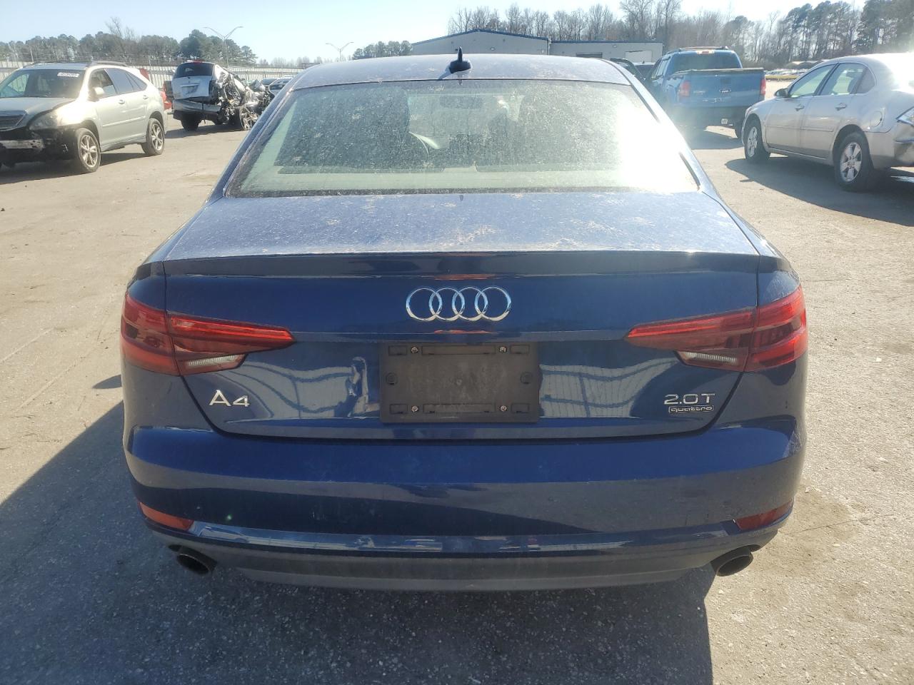 2017 Audi A4 VIN WAUANAF4XHN067383 Copart auction photo, front end damage thumbnail 6