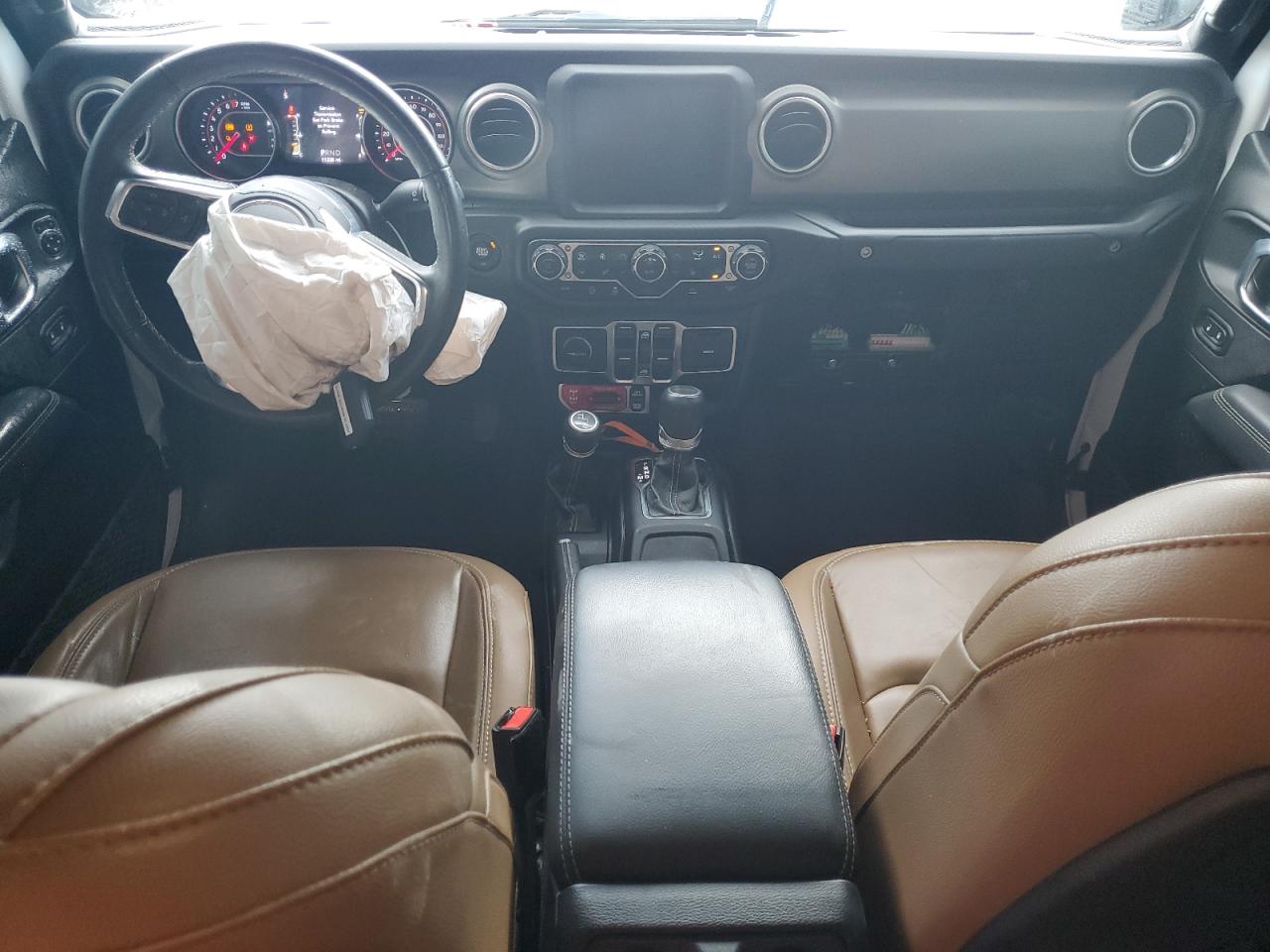 2021 Jeep Gladiator VIN 1C6JJTBGXML555899 Copart auction photo, rollover damage thumbnail 8