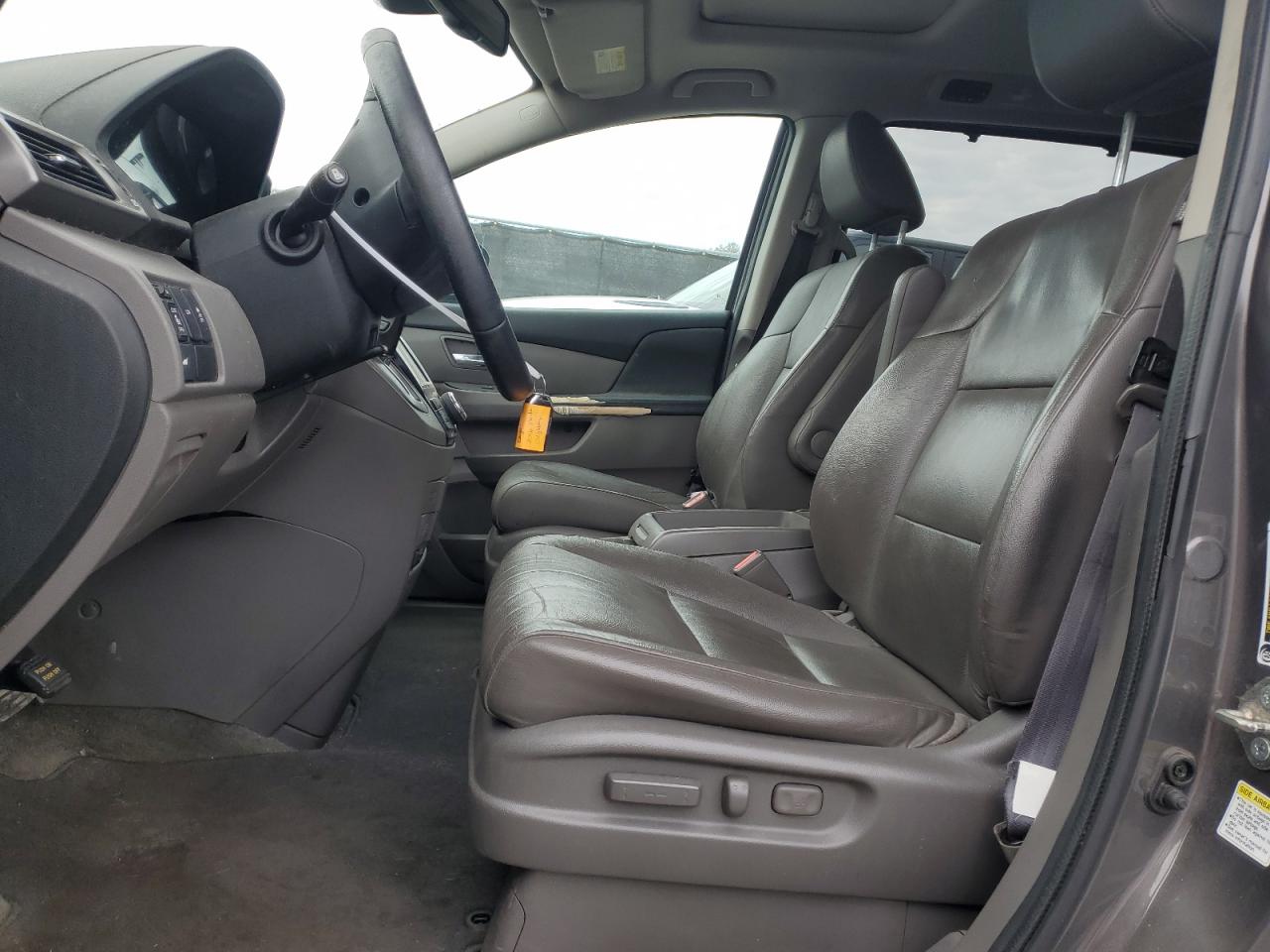2016 Honda Odyssey VIN 5FNRL5H61GB156712 Copart auction photo, front end / side damage thumbnail 7