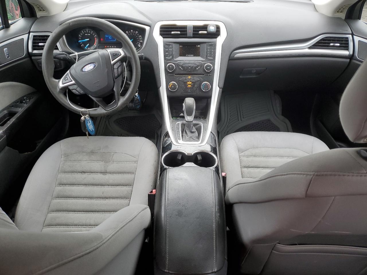 2014 Ford Fusion VIN 1FA6P0G70E5384726 Copart auction photo, front end damage thumbnail 8