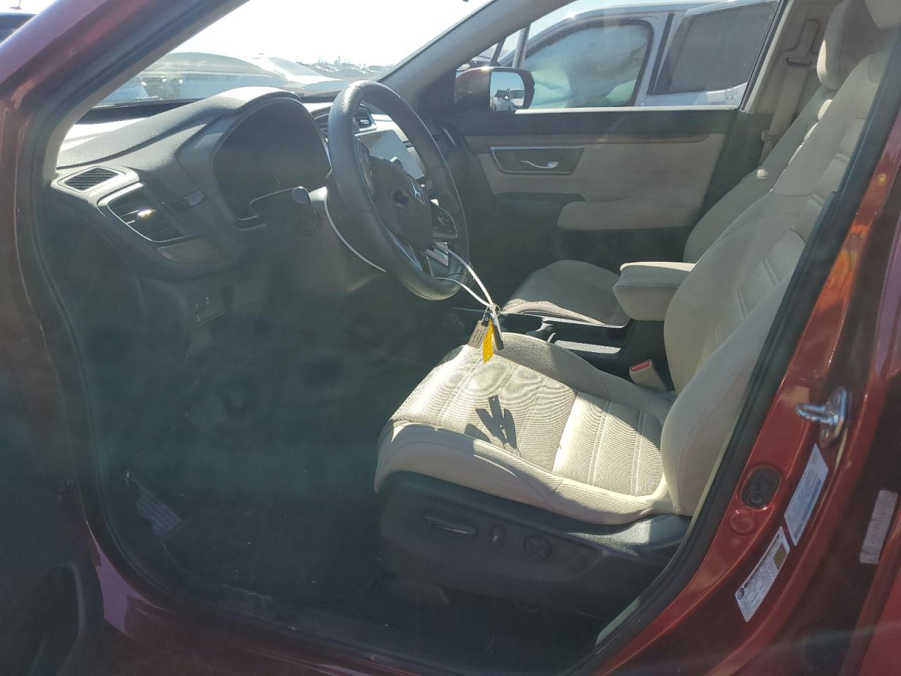 2019 Honda CR-V VIN 5J6RW1H59KL002580 Copart auction photo, rear end damage thumbnail 7