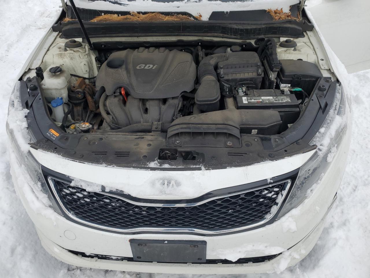 2015 KIA Optima VIN KNAGM4A71F5606633 Copart auction photo, mechanical damage thumbnail 11