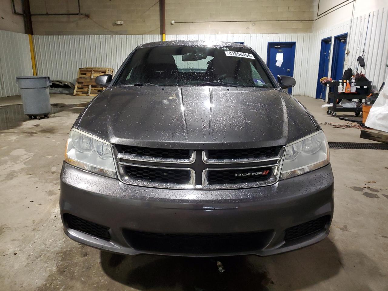 2014 Dodge Avenger VIN 1C3CDZAG8EN219143 Copart auction photo, side damage thumbnail 5