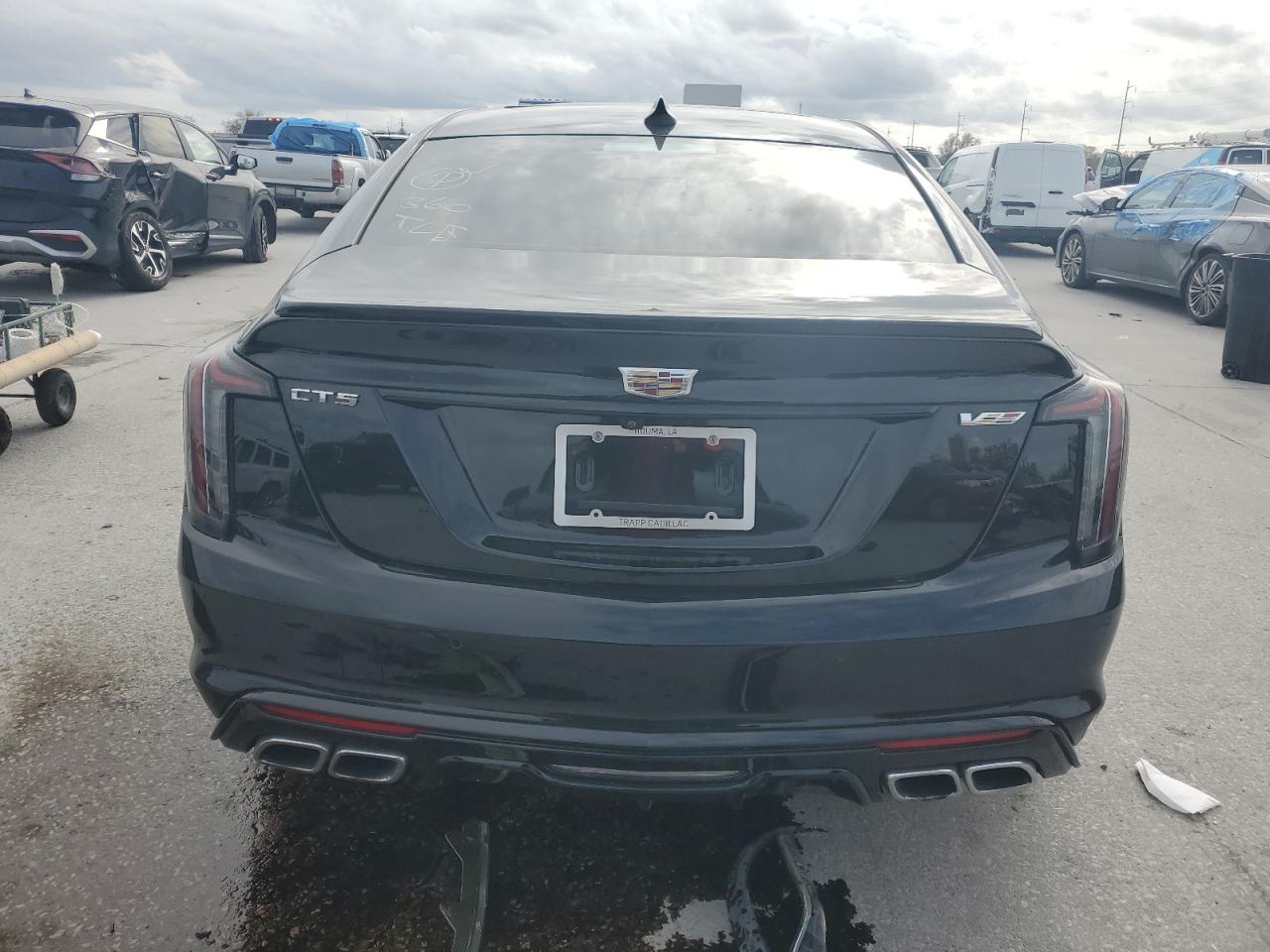 2024 Cadillac CT5 VIN 1G6DR5RW0R0100241 Copart auction photo, front end damage thumbnail 6