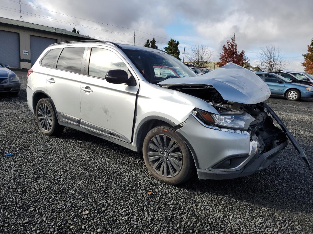 2020 Mitsubishi Outlander VIN JA4AD3A31LZ035997 Copart auction photo, front end / rear end damage thumbnail 4