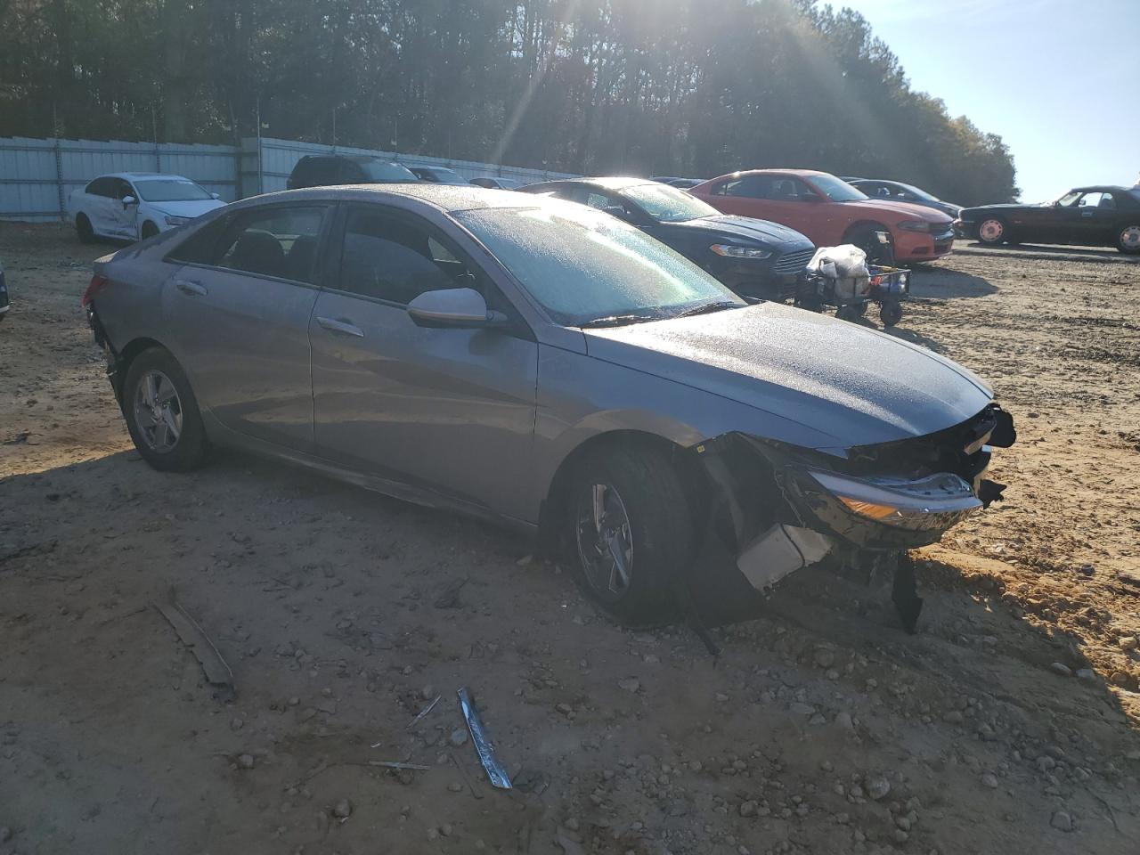 2024 Hyundai Elantra VIN KMHLL4DG3RU839385 Copart auction photo, front end damage thumbnail 4