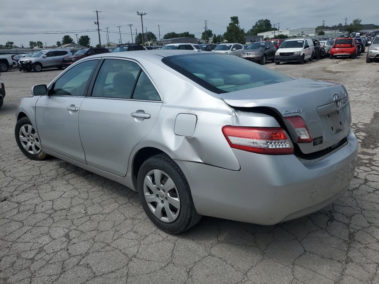 2020 Toyota Camry VIN 4T1BF3EK5BU633829 Copart auction photo, front end / rear end damage thumbnail 2