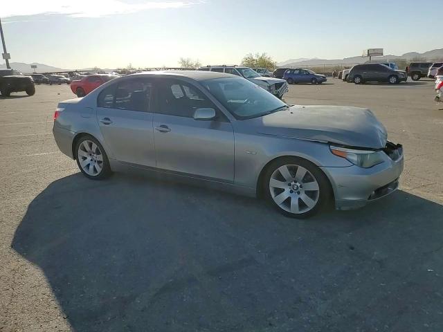 2006 BMW 5er VIN WBANE73546CM43487 Copart auction photo, front end damage thumbnail 11