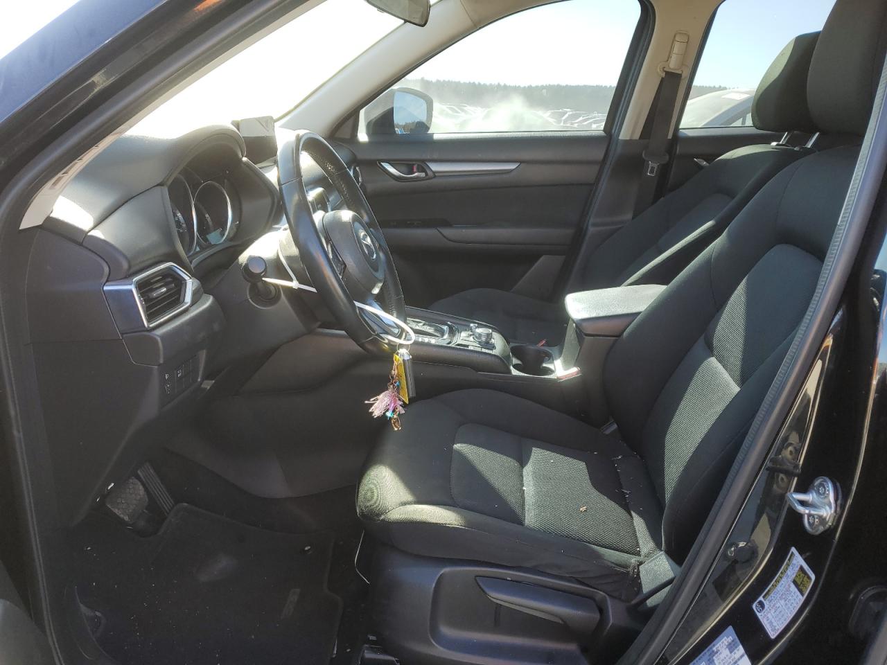 2018 Mazda CX-5 VIN JM3KFABM3J0330592 Copart auction photo, side / front end damage thumbnail 7