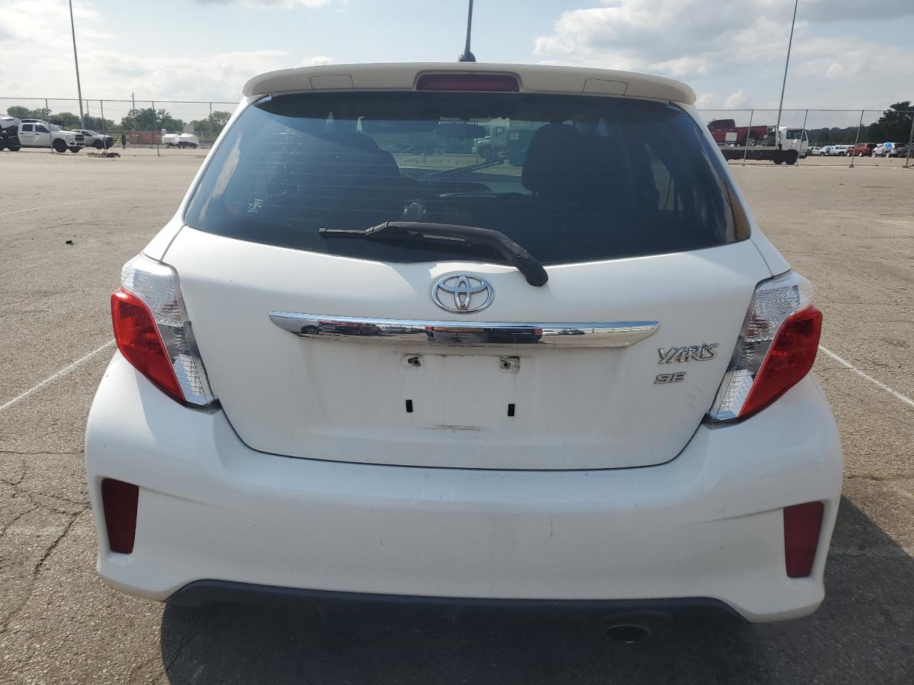 2012 Toyota Yaris VIN JTDKTUD39CD514115 Copart auction photo, front end damage thumbnail 6