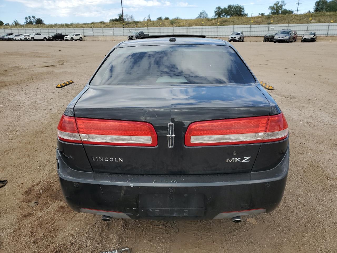 2010 Lincoln MKZ VIN 3LNHL2GC0AR750856 Copart auction photo, front end / rear end damage thumbnail 6
