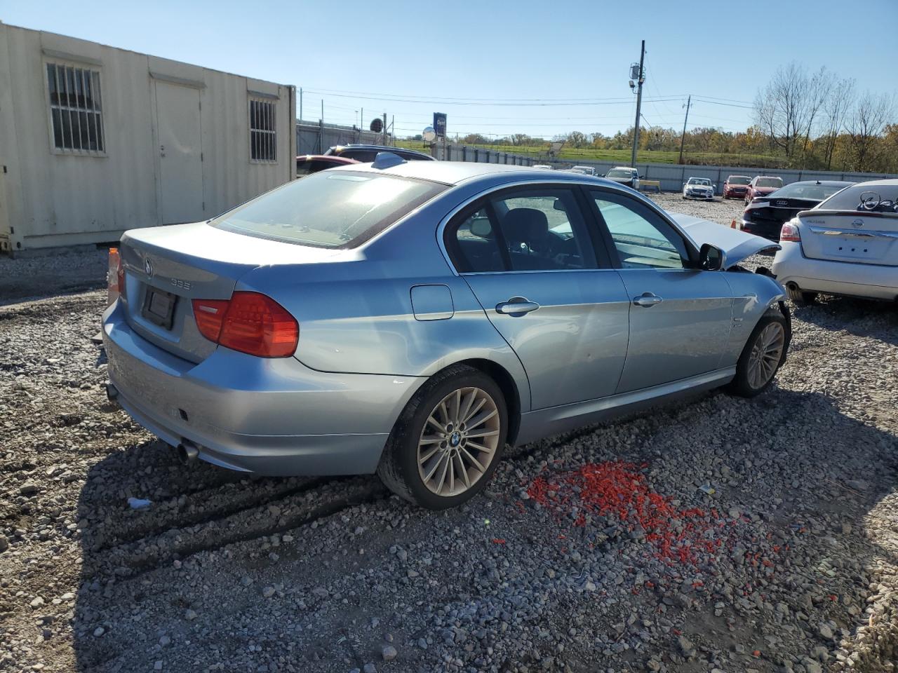 2011 BMW 3er VIN WBAPL5C56BA742195 Copart auction photo, front end damage thumbnail 3