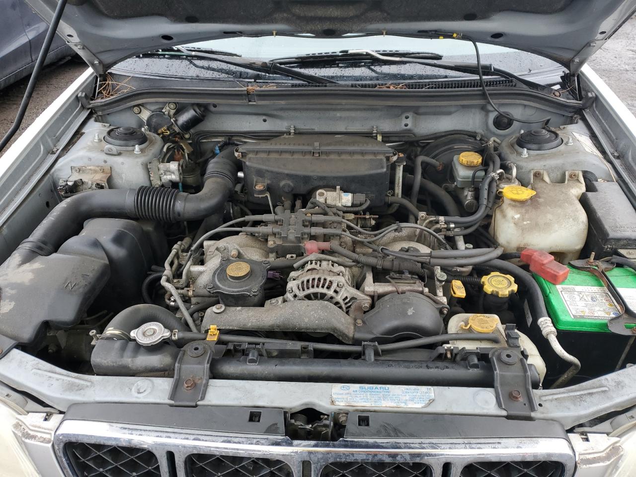 2001 Subaru Forester VIN JF1SF63551H721554 Copart auction photo, rear end damage thumbnail 11