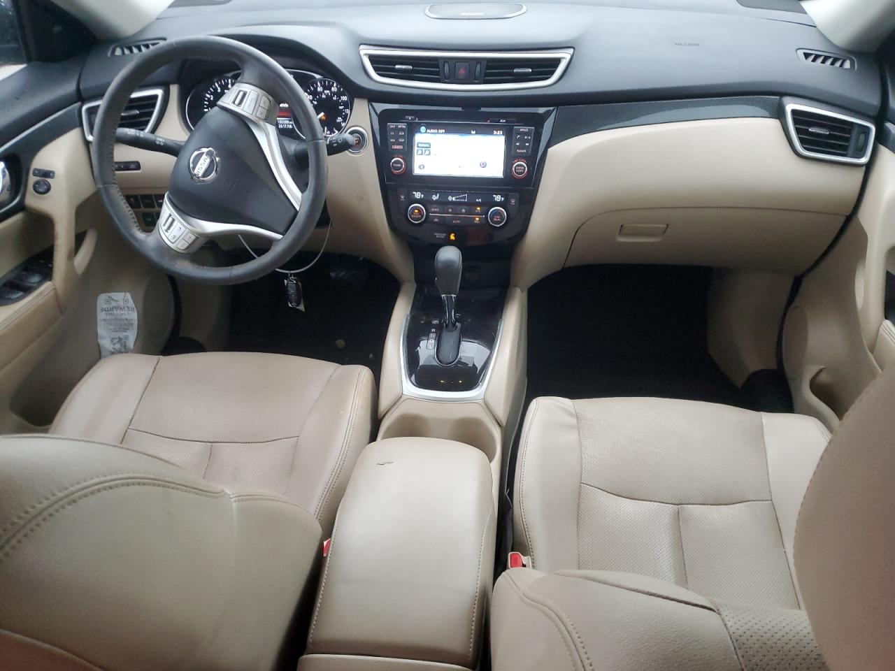 2016 Nissan Rogue VIN 5N1AT2MV9GC817534 Copart auction photo, front end / minor dent/scratches damage thumbnail 8