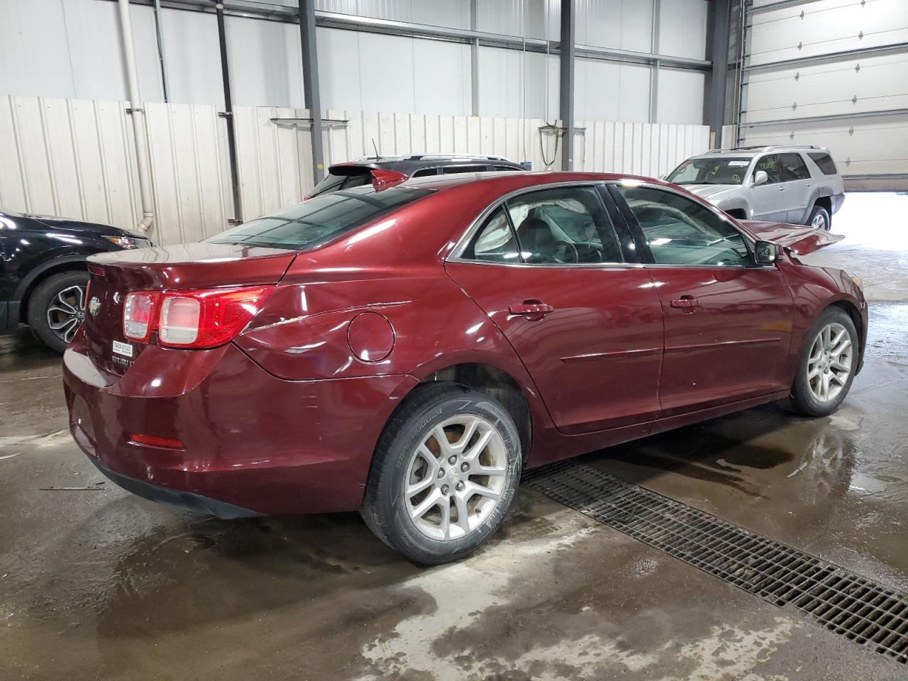 2015 Chevrolet Malibu VIN 1G11C5SL6FF348125 Copart auction photo, side / front end damage thumbnail 3