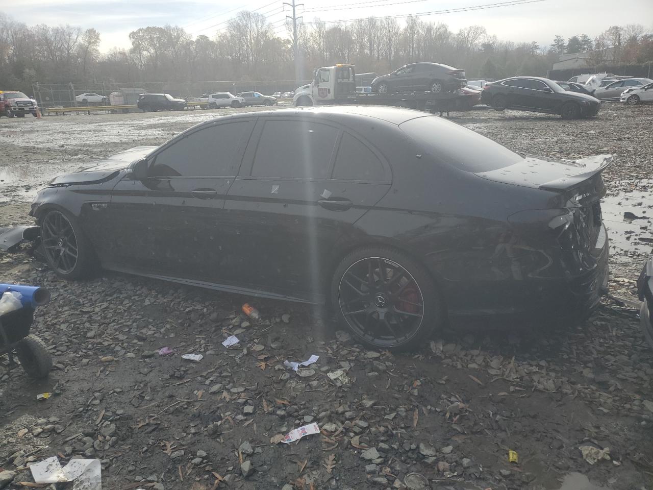 2019 Mercedes-Benz E-klasse VIN WDDZF8KBXKA552790 Copart auction photo, all over / mechanical damage thumbnail 2