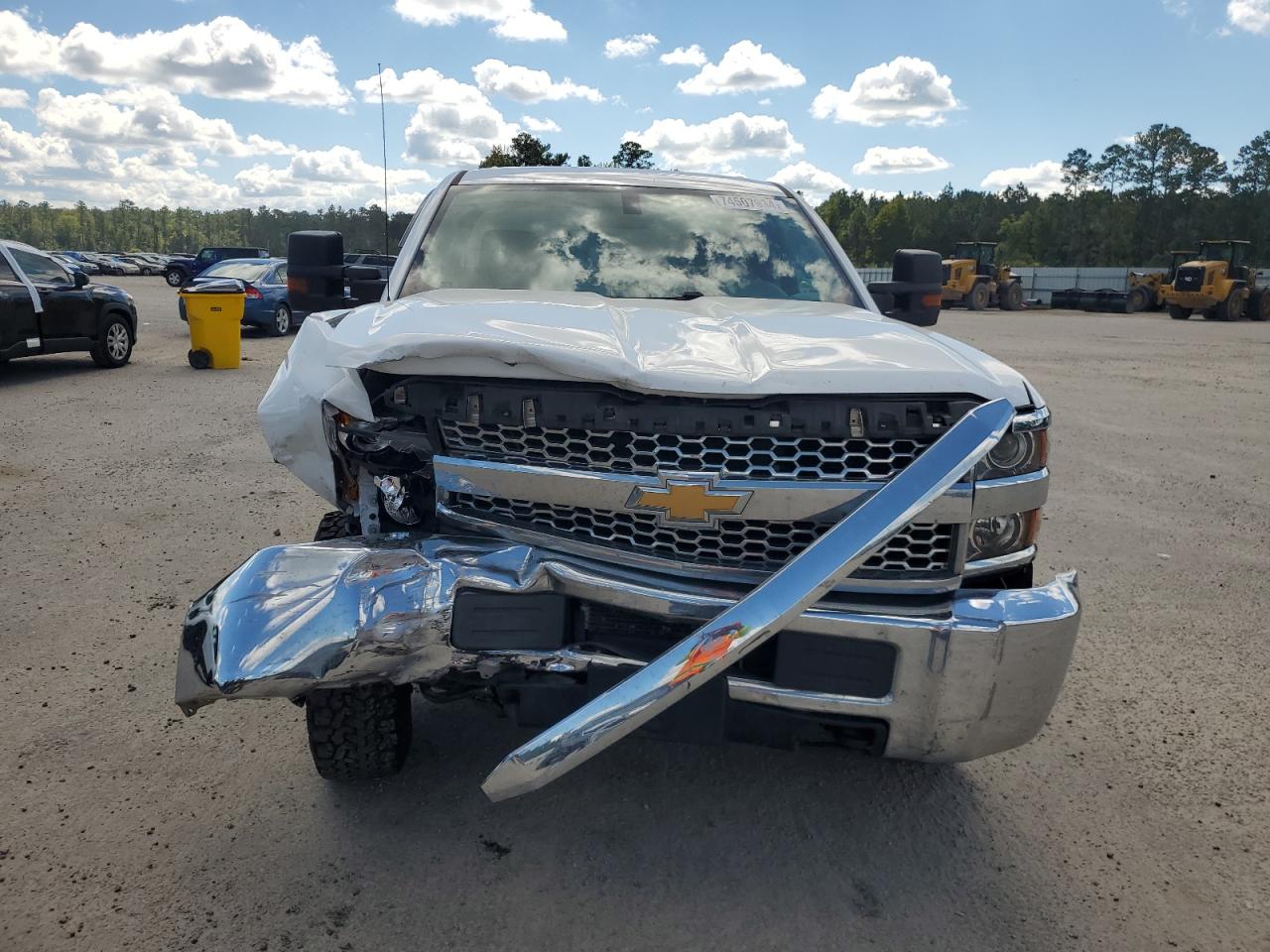 2019 Chevrolet Silverado VIN 2GC2KREG2K1233835 Copart auction photo, front end damage thumbnail 12