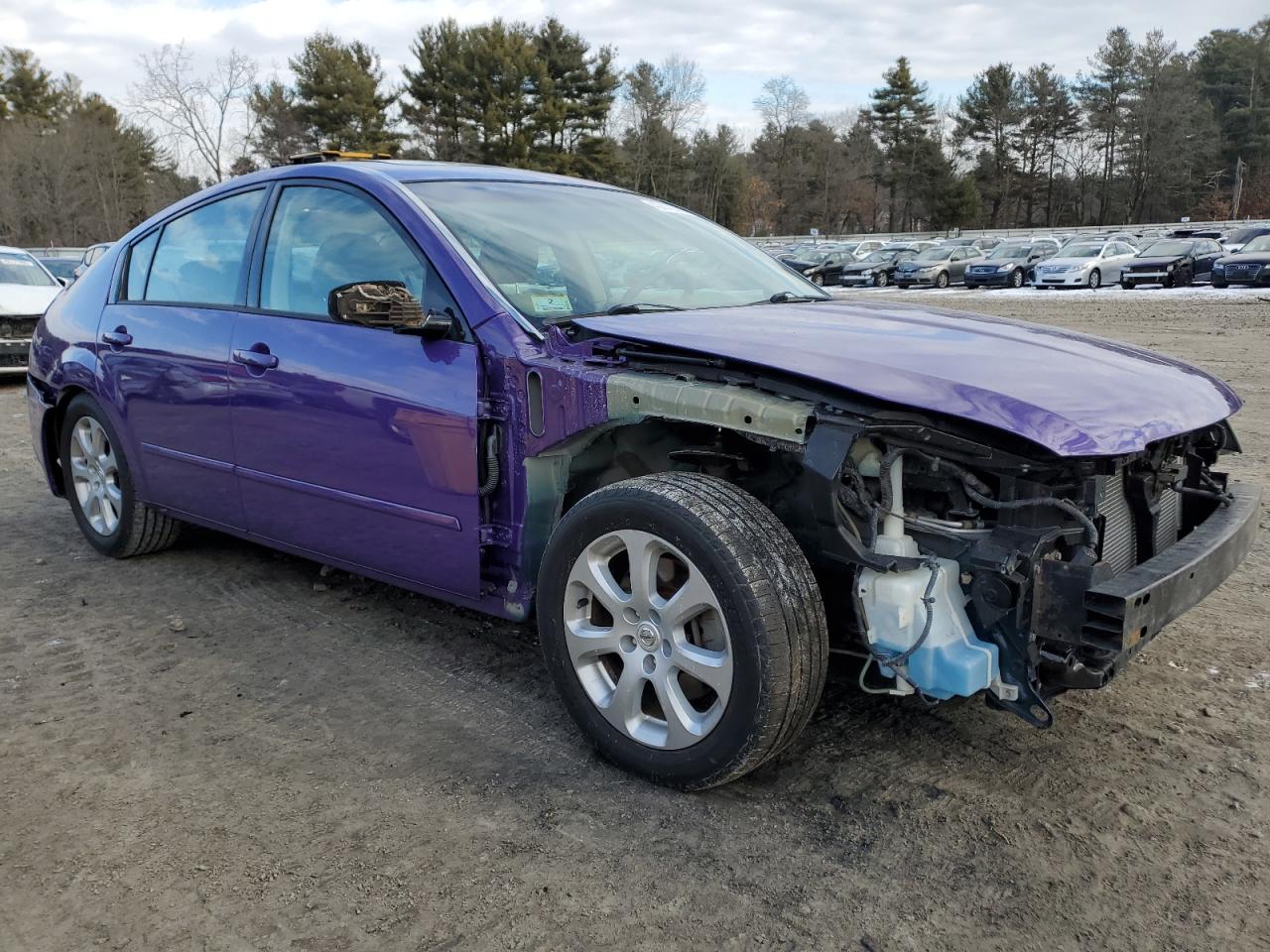 2007 Nissan Maxima VIN 1N4BA41E67C861673 Copart auction photo, front end / rear end damage thumbnail 4