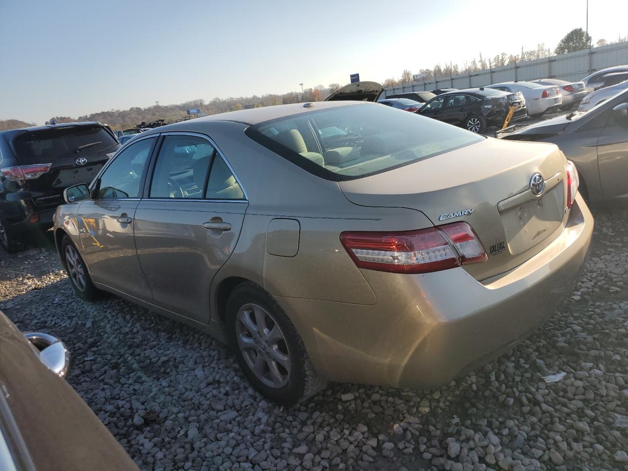 2011 Toyota Camry VIN 4T1BF3EK0BU706024 Copart auction photo, water/flood damage thumbnail 2