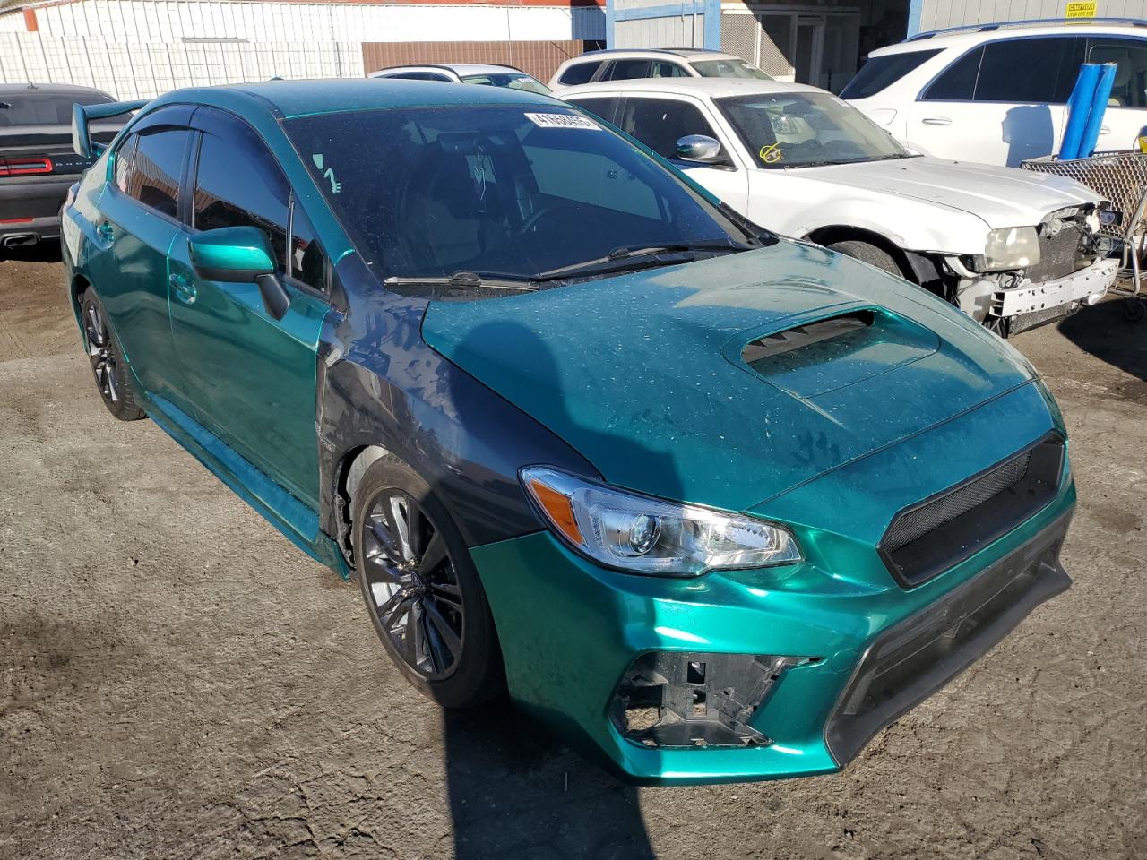 2021 Subaru WRX VIN JF1VA1A61M9815388 Copart auction photo, rear end damage thumbnail 4