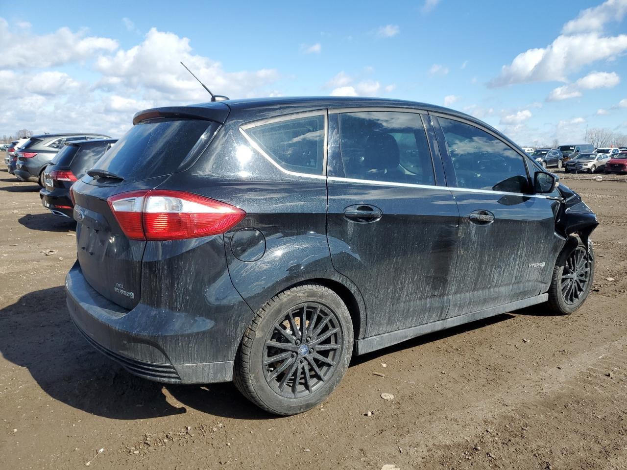 2014 Ford C-MAX VIN 1FADP5BU3EL506024 Copart auction photo, front end / minor dent/scratches damage thumbnail 3