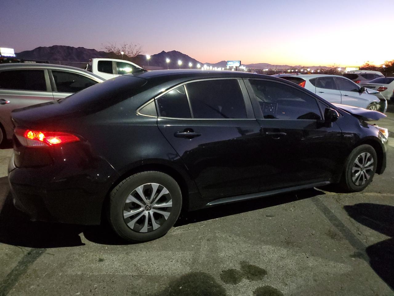 2021 Toyota Corolla VIN JTDEAMDE5MJ019482 Copart auction photo, front end damage thumbnail 3