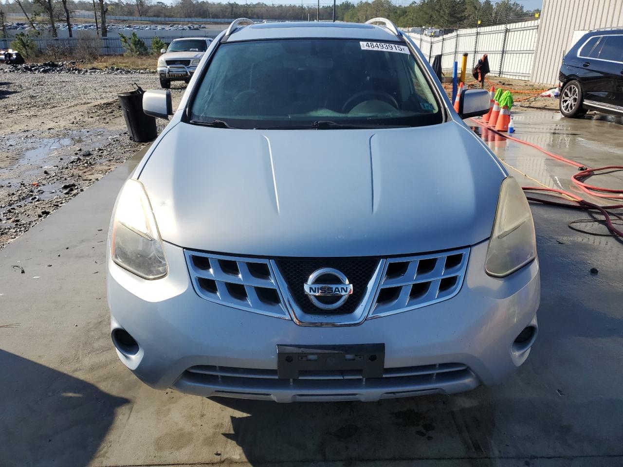 2011 Nissan Rogue VIN JN8AS5MV9BW263321 Copart auction photo, side damage thumbnail 5
