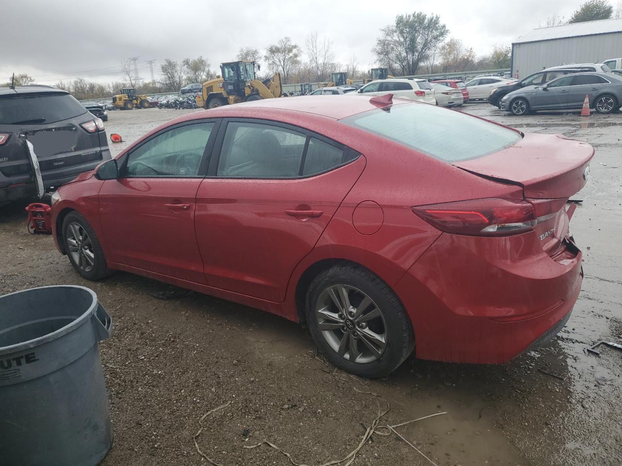 2017 Hyundai Elantra VIN 5NPD84LF7HH151093 Copart auction photo, rear end damage thumbnail 2