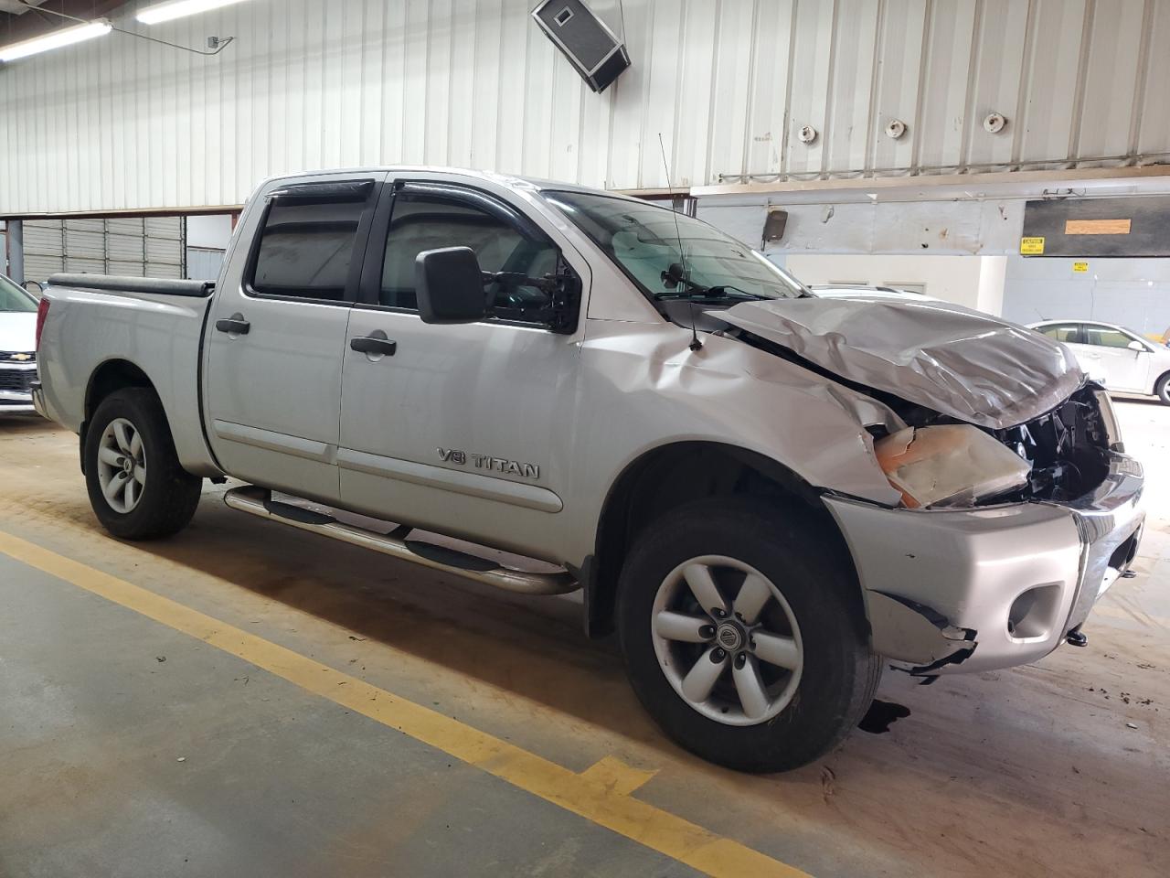 2008 Nissan Titan VIN 1N6AA07C58N320914 Copart auction photo, all over damage thumbnail 4