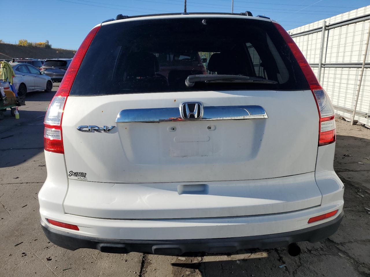 2011 Honda CR-V VIN JHLRE3H70BC006574 Copart auction photo, front end / rear end damage thumbnail 6