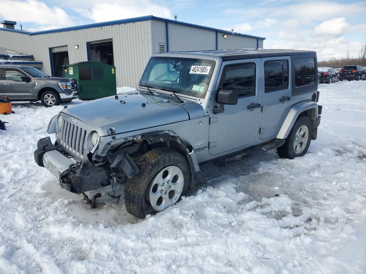2014 Jeep Wrangler VIN 1C4BJWEG1EL241411