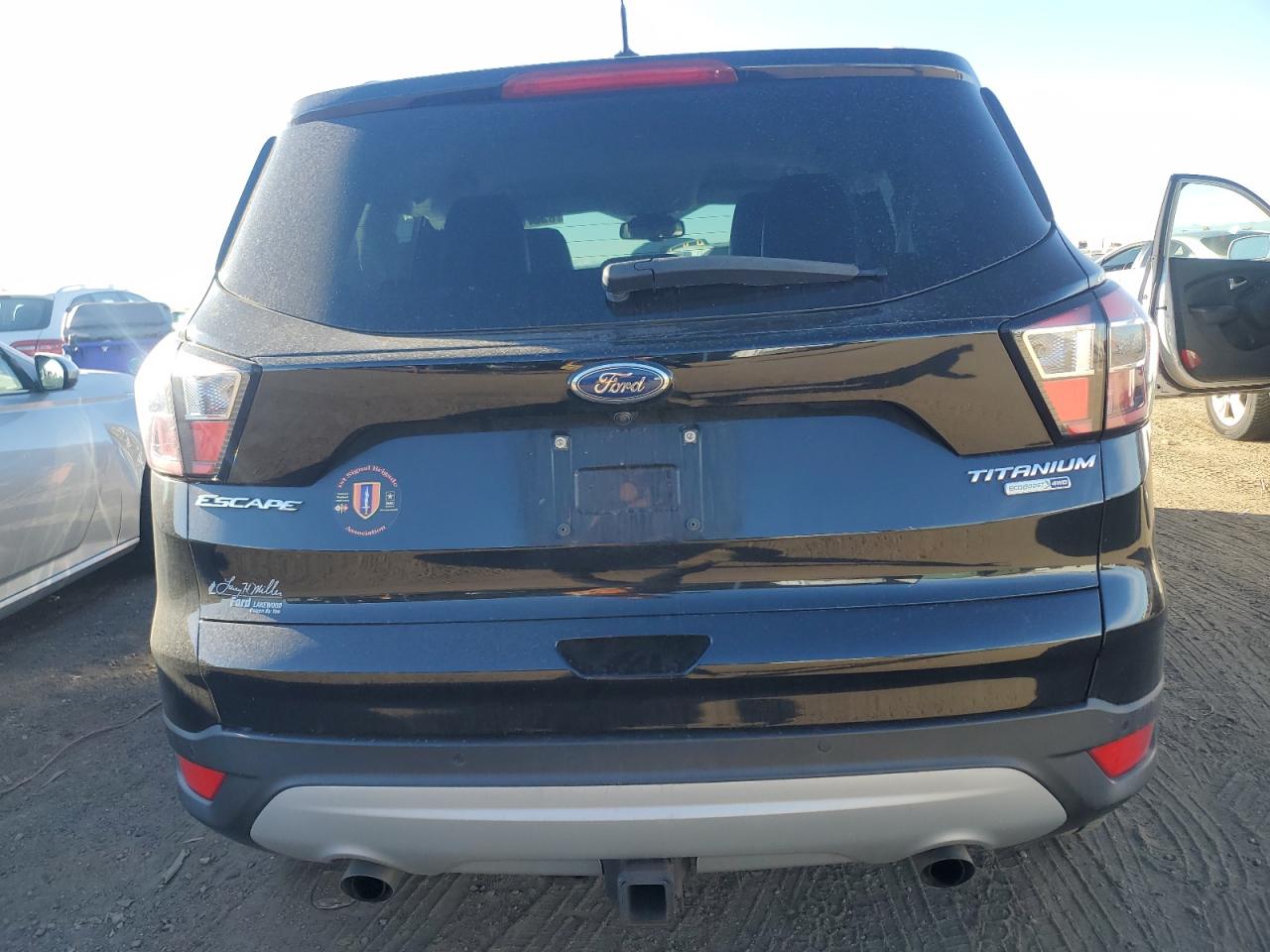 2017 Ford Escape VIN 1FMCU9J91HUC50138 Copart auction photo, side / hail damage thumbnail 6