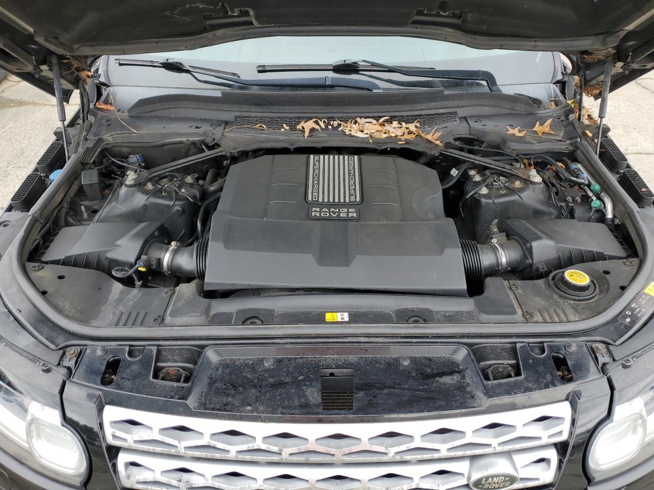 2014 Land Rover Range Rover VIN SALWR2WF5EA318391 Copart auction photo, rear end / side damage thumbnail 12
