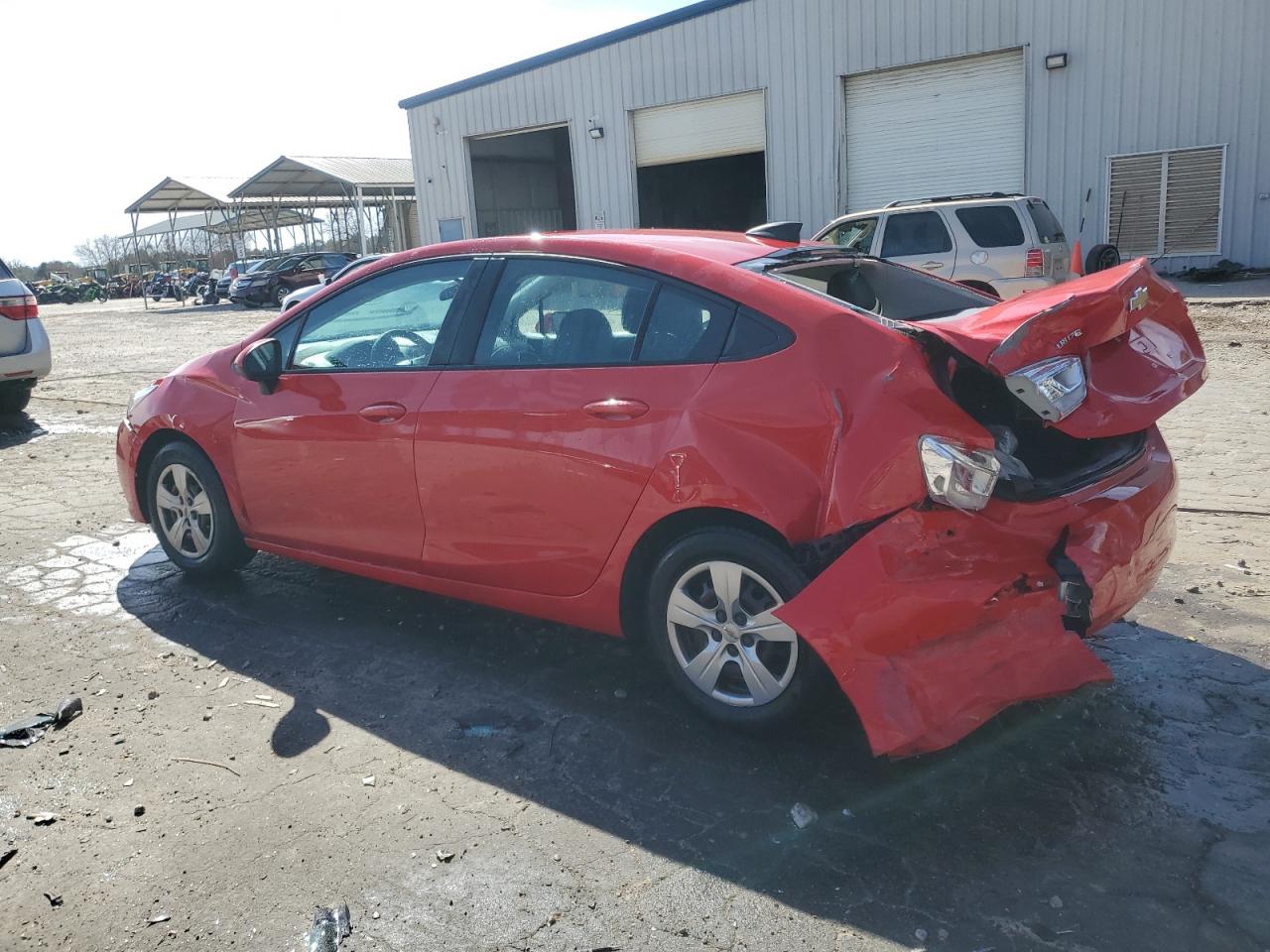2017 Chevrolet Cruze VIN 1G1BC5SM6H7189200 Copart auction photo, front end / rear end damage thumbnail 2