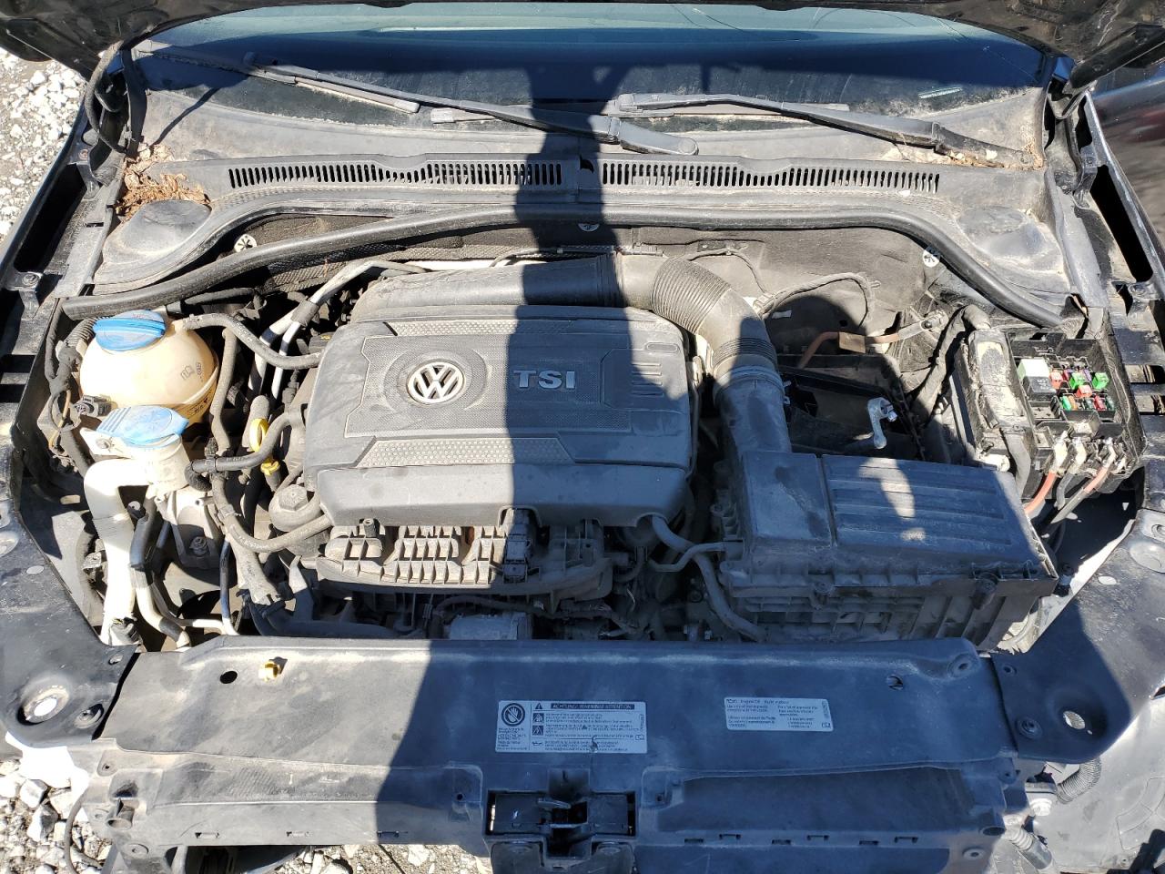 2014 Volkswagen Jetta VIN 3VWD07AJ3EM286977 Copart auction photo, front end damage thumbnail 11
