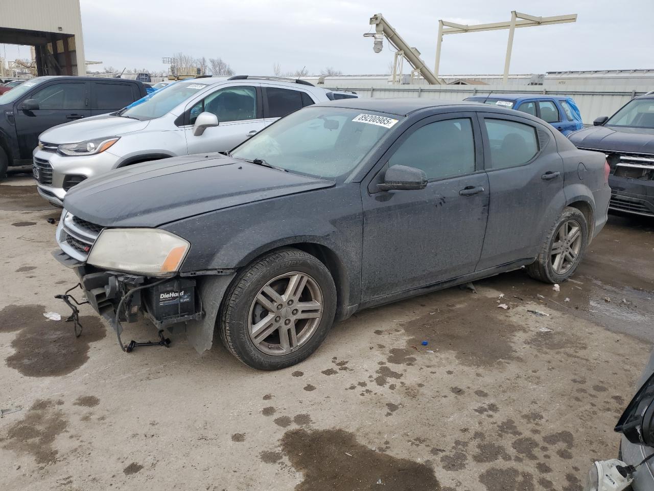 2014 Dodge Avenger VIN 1C3CDZCB9EN184436