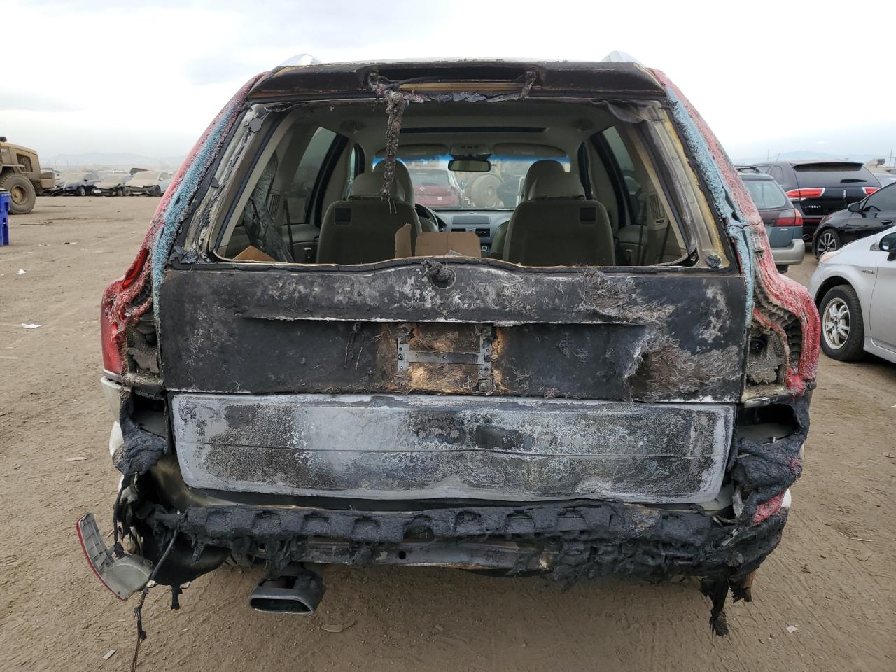 2013 Volvo XC90 VIN YV4952CY5D1638330 Copart auction photo, burn damage thumbnail 6