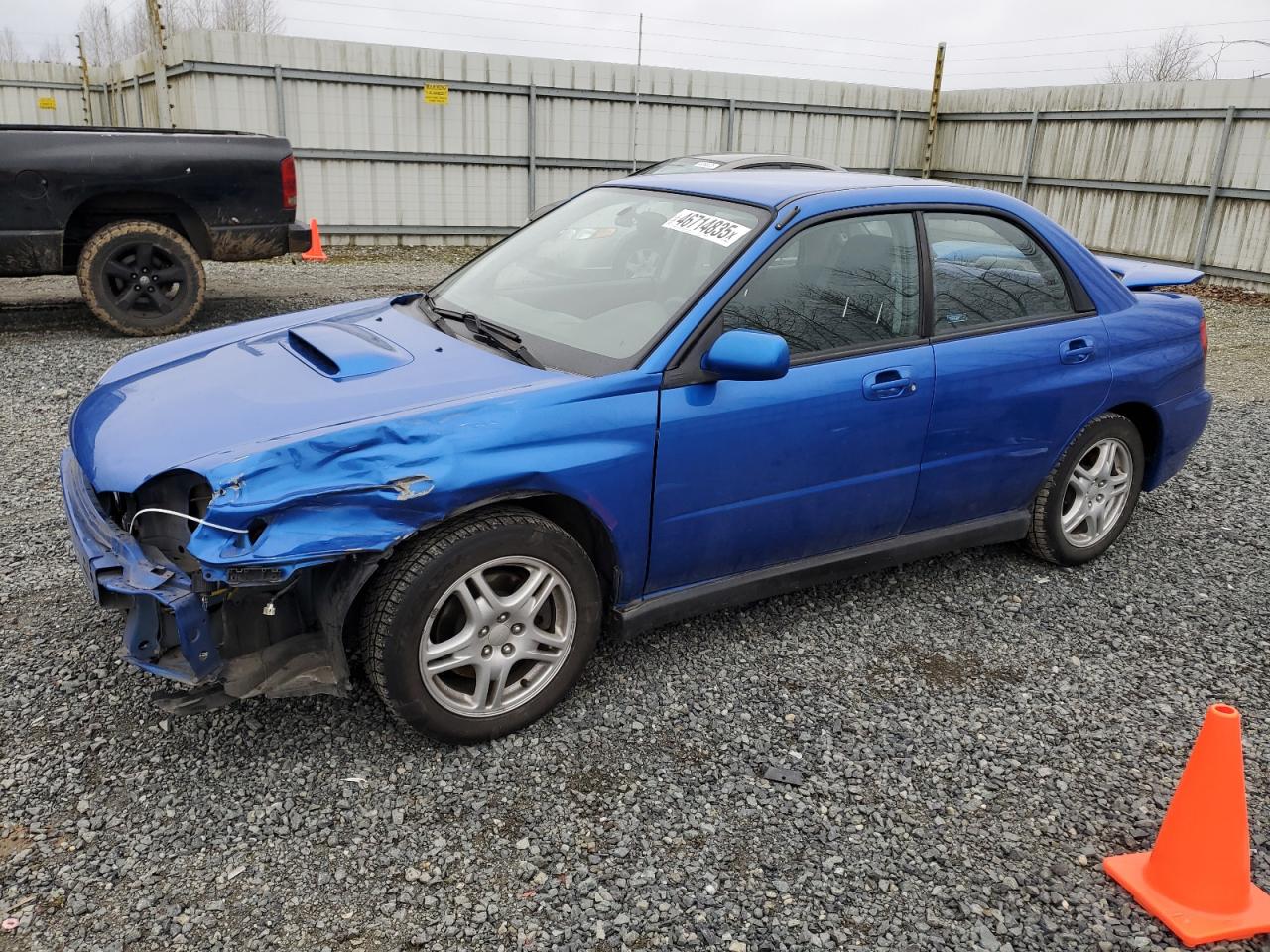 2002 Subaru WRX VIN JF1GD29622G525874
