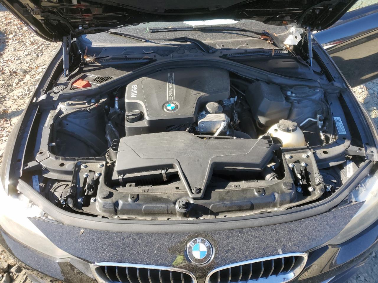 2014 BMW 3er VIN WBA3A5G56ENP29684 Copart auction photo, vandalism / side damage thumbnail 11