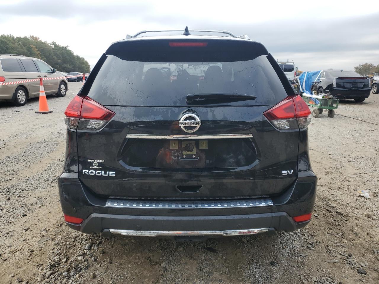 2019 Nissan Rogue VIN JN8AT2MT7KW261111 Copart auction photo, rollover damage thumbnail 6